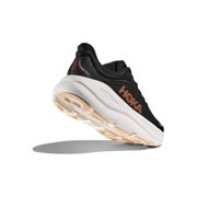 Hoka Women's Bondi 9 Sneaker, Black/Rose Gold, 7.5