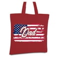 thumbnail image 2 of Awkward Styles American Flag Dad Tote Bag 4th of July Gifts Patriotic Canvas Bag for Dad Independence Day Vintage USA Flag Dad Shopper Bag Gifts for Dad American Flag Tote Bag for Dad, 2 of 5