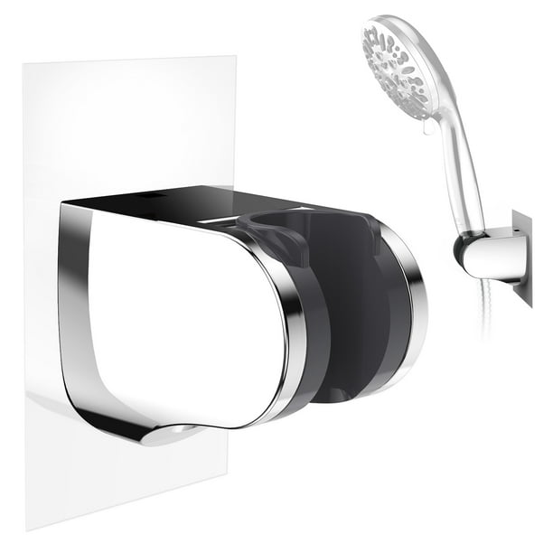 JDO Strong Adhesive Shower Head Holder, Adjustable Wall Mounted