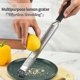 thumbnail image 2 of 304 Stainless Steel Kitchen Peeler with Sharp Blade - Cheese Grater, Lemon Grater, Potato Grater, Pastry Grater Kitchen Tools, Garlic, Ginger, 2 of 4