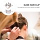 thumbnail image 4 of Pinza para el pelo plateada, Pinza para el pelo creativa Pinza para el pelo minimalista Pinza para el pelo de mujer estilo: estilo4;, 4 of 6