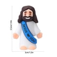 thumbnail image 3 of Apmemiss Clearance 50 Pcs Mini Jesus Figurines Bulk Easter Jesus Toys Christ Savior Jesus Doll Gifts Supplies Religious Party Favors for Sunday Easter Eggs Stuffers Baptism Gift, 3 of 6