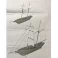 thumbnail image 4 of 1:70 Wood Assembled Classical Sailboat Modeling Toy Decoration, 4 of 4