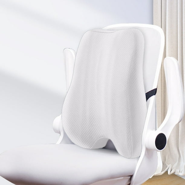 Coussin de Soutien Lombaire Confortable pour Chaise de Bureau, Coussin de Soutien Dorsal en Mousse Mémoire pour Soulager la Douleur Lombaire Coussin de Soutien Lombaire Confortable pour Chaise de Bureau, Coussin de Soutien Dorsal en Mousse Mémoire pour Soulager la Douleur Lombaire