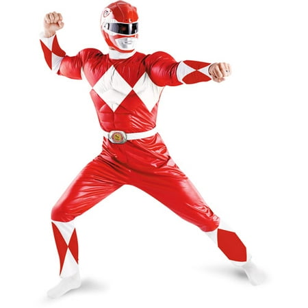 Red Ranger Adult Halloween Costume - One Size