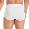 thumbnail image 3 of Hanes Caleçons Blancs pour Hommes, G, Blanc, 3 of 5