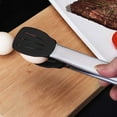 thumbnail image 1 of Pinces en Silicone pour Cuisson Barbecue en Acier Inoxydable Robuste Pinces de Cuisine avec Embouts en Silicone Pinces à Salade Pinces en Caoutchouc Buffet, 1 of 6
