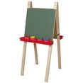 thumbnail image 2 of Double Adjustable Easel with Chalkboard, 2 of 2