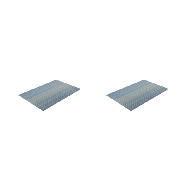 Naiovety Tapete de tejido de PVC de estilo japonés, manteles individuales, posavasos, tapete para platos, aislamiento a prueba de aceite, mesas Type1 NO1