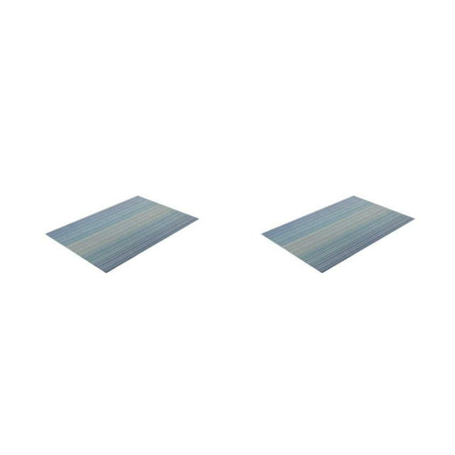 Billuyoard Tapete de tejido de PVC de estilo japonés, manteles individuales, posavasos, tapete para platos, tapetes rectangulares antideslizantes Type1 NO1