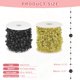 thumbnail image 2 of Uxcell 2 Rollos de Perlas Flotantes Artificiales para Centros de Mesa, Cuerda de Perlas Falsas de 8+3mm 66ft para Llenar Jarrones de Velas Flotantes, Negro/Dorado, 2 of 7