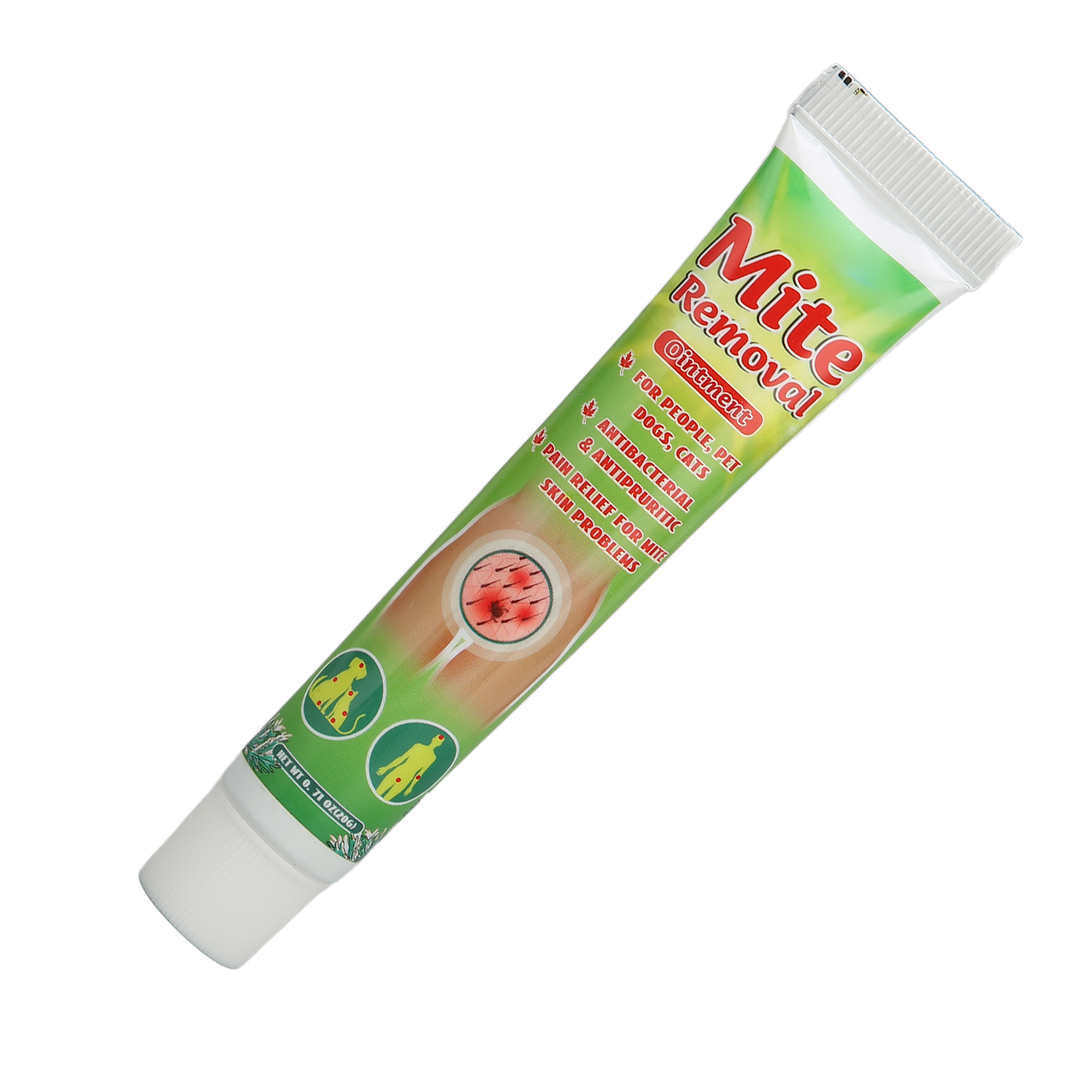 Lice Control Cream Mite Removal Cream Mild Multifunctional 20g Fast Penetration Repairing For