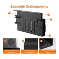 thumbnail image 4 of Desk Side Storage,no Drill Under Desk Cable Management Tray,clamp On Side Desk Organizer,under Desk Storage For Office A, 4 of 5