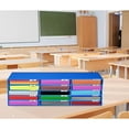 Adiroffice 15Slot Classroom Paper Literature Organizer File Sorter