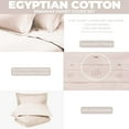 thumbnail image 4 of Superior Egyptian Cotton 400 Thread Count Duvet Cover Set, King/California King, Pink, 4 of 11