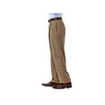 thumbnail image 2 of Haggar Men's E-CLO Stria Pleat Front Dress Pant Classic Fit HD00219, 2 of 6