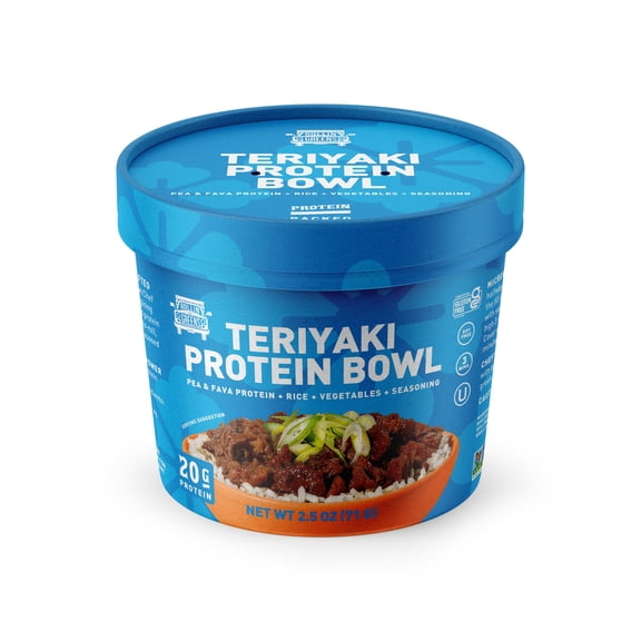 RollinGreens Teriyaki Protein Bowl, 2.5 oz, 1 Count