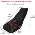 thumbnail image 6 of Heavy Duty Waterproof Polyester Lawn Mower Cover, Universal Fit, All Weather Protection, With Storage Bag, 6 of 7