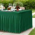 thumbnail image 4 of Mantel HolidayIdeas Hunter Green Spandex rectangular de 8 pies, 4 of 8