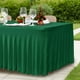 thumbnail image 4 of Mantel HolidayIdeas Hunter Green Spandex rectangular de 8 pies, 4 of 8