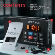 PARANORMIC Spirit Box — Ghost Hunter’s Choice Equipment Kit with 32 GB Micro SD & Integrated Flashlight for Ultimate Paranormal Investigations and EVP Sessions