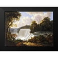 thumbnail image 2 of DeGrailly, Victor 14x11 Black Modern Framed Museum Art Print Titled - Niagara Falls Scene, 2 of 5