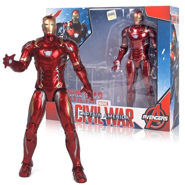 Original ZD 1/10 Iron Man Iron Monger Suit Iron Monger 10th Anniversary Limited Collection Marvel Legends Gifts heqiyong LED