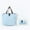 Sky Blue, variant on Kokovifyves Home Items Clearance Sale Portable Oxford Cloth Shopping Bag 600D Waterproof Foldable Portable Oxford Cloth Bag