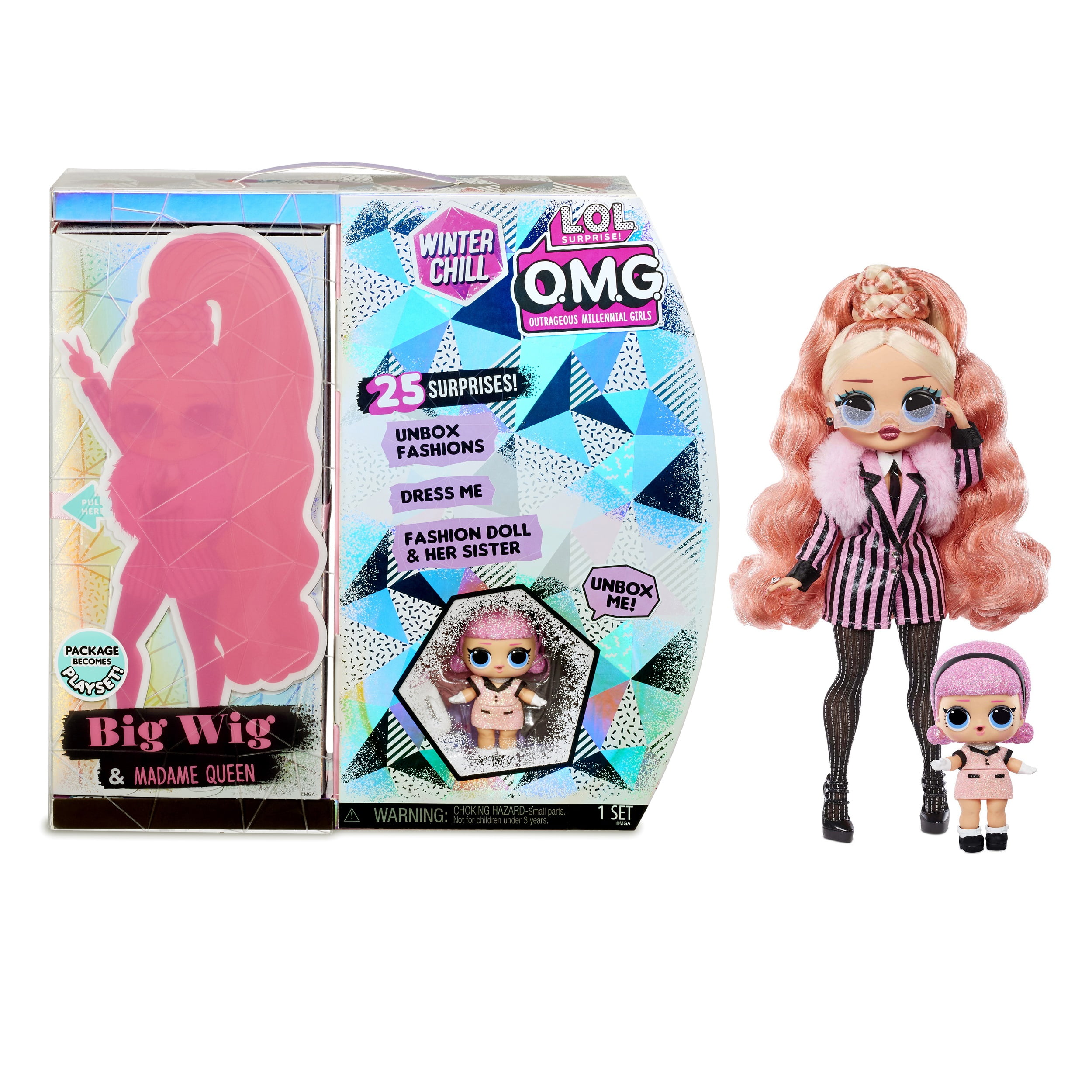 LOL Surprise Doll Remix Hair Flip w Mini Record Nashville Girls Gifts Singer NEW