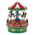 thumbnail image 5 of Mr. Christmas 5" Mini Carnival Music Box Carousel Decoration, Multicolor, 5 of 7