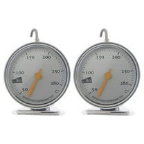 2PC Electric Oven Mechanical Thermometer Oven Thermometer 50-280℃ Hard-Wearing