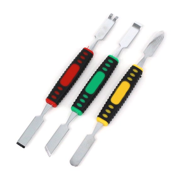 3pcs Metal Kits Prying Opening Repair Tool Tablet Computer Opening Tools Small Metal Spudger Pry