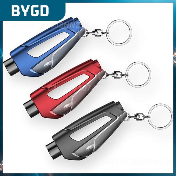 Universal Seat Safety Hammer Auto Glass Portable Durable Seat Belt Cutter Keychain Multifunctional Mini Car Window Breaker01China He Qiyong unisex