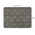 thumbnail image 3 of 3-ft x 4-ft Hilltop Cream & Black Geometric Decorative Tufted Door Mat, 3 of 6