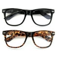 thumbnail image 2 of V.W.E. 2 Pairs Large Reading Glasses - Wide Fitment - Classic Design Comfortable Fitment +3.25, 2 of 3