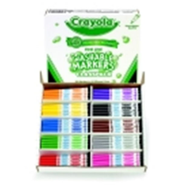 Crayola NonToxic Washable Marker, Pack 200