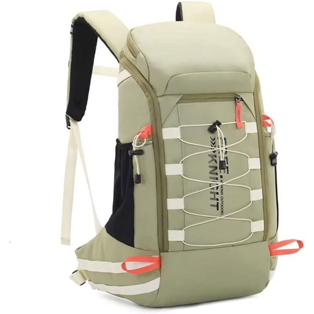 LHSHID Sac à Dos Imperméable pour Hommes avec Housse de Pluie 40L Randonnée Sac Léger Molle Grand Sac de Camping
