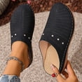 thumbnail image 3 of Rokment Women's Orthopedic Wedges Clogs and Mules Sandals with Arch Support Comfort Fashion Casual Closed Toe Non Slip Rubber Sole Walking Nursing Work Slides Slippers Shoes Black Size 8.5, 3 of 8