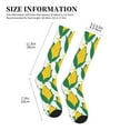 thumbnail image 4 of Rateoe Corn Cob Compression Socks for Women and Men 20-30mmHg-Circulation Support Socks Knee High Nurse Pregnant Running Medical and Travel Athletic, 4 of 7