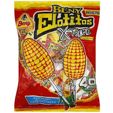 Dulces Beny X-Treme Enchilosos Candy, 24 oz (Pack of 20)