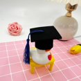 thumbnail image 2 of Graduation Cap Decorations 10 Pack Mini Graduation Caps Blake Bottle Toppers Bachelor Graduation Hat Shaped Party Decorations with Tassels, 2 of 6