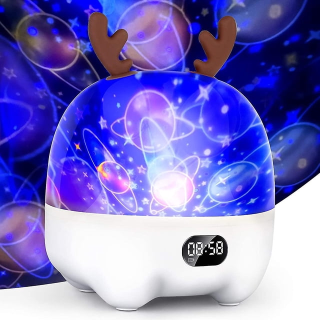 Proyector de estrellas, luz nocturna para niños, altavoz de música Bluetooth Ca