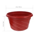 thumbnail image 3 of MasteelfCA 5 Sets Hanging Flower Pots Simple Green Radish Flower Pot Home Plant Pot, 3 of 7