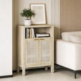 thumbnail image 6 of Dtwnek Coffee Bar Cabinet with Shelf, Buffet Cabinet for Living Room, Dining Room, Kitchen, Brown, 6 of 6