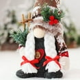 thumbnail image 6 of KYAIGUO Christmas Gnome Decorations Christmas Party Elf Plush Dolls Desktop Faceless Dolls, 6 of 8