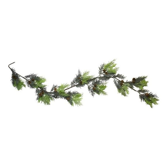 5 ft. Berry Cedar & Pine Cone Artificial Christmas Garland - Unlit