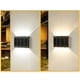 thumbnail image 1 of Mejores Lámparas Solares para Vallas Exteriores Pack 4 - Lámparas de pared LED impermeables IP65 para jardín, jardín, garaje y sendero, 1 of 7