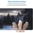 thumbnail image 4 of Forest Extra Large Black Gaming Mouse Pad - Giant Mountain Mousepad, 31.5x11.8in, Non-Slip Rubber, Waterproof Keyboard Pads, Perfect for Work, Game, Office, Home, 4 of 6