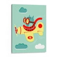 thumbnail image 1 of Cuadro decorativo - El búho aviador, Najesi 90x120 Canvas Lab Ilustraciones, Niños,, 1 of 2