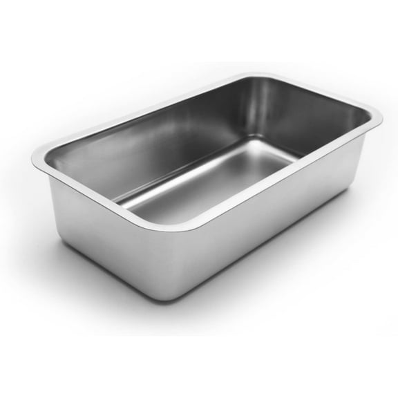 Fox Run Stainless Steel Loaf Pan, 4.5" x 8.5"